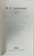 Load image into Gallery viewer, Tales by H.P. Lovecraft
